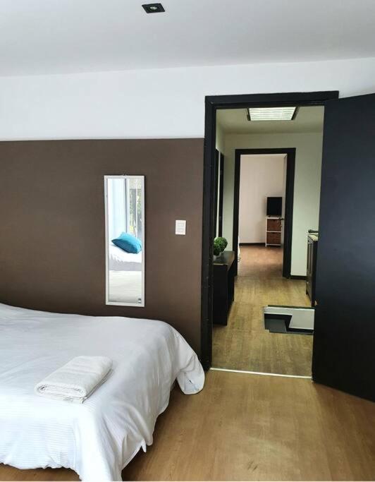 Hermosa Habitacion Con Balcon Cama Mat Y Litera Polanco México DF Exterior foto